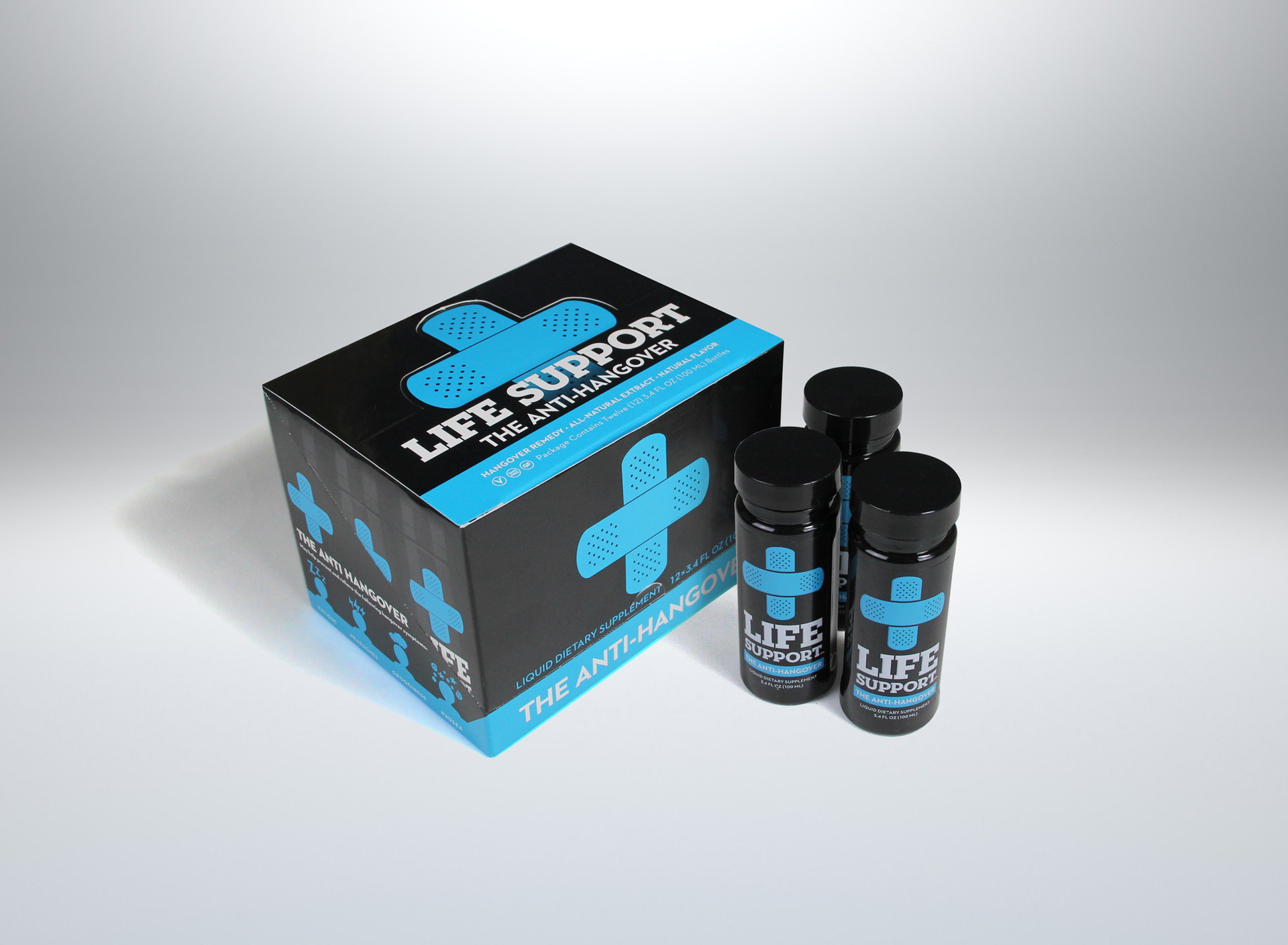 NEW PACKAGE: The new 3.4-oz bottle features a grip design, a bell shape on the bottom, and a custom, acid-etched one-piece cap.