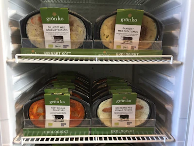 Gr&ouml;n Ko&rsquo;s selection now include 20 varieties, among them traditional Swedish dishes as well as ethnic specialties.