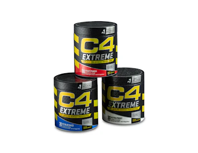 Printing & Shelf Impact—C-4 Extreme Explosive Pre Workout, 30 oz., Phenix Label Co.
