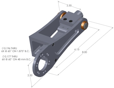 Plms Bracket Drawing