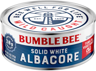 New package design architecture on the existing canned tuna pack format.