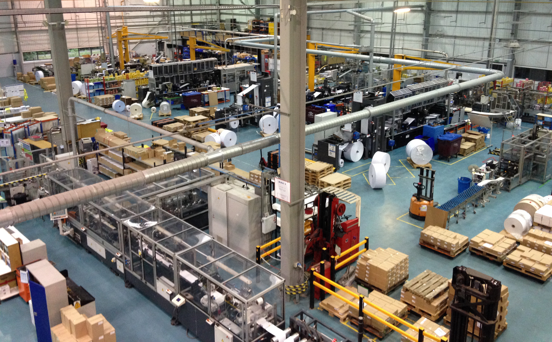 Day one of go live with the upgraded ERP system at Avery&rsquo;s manufacturing site in Northampton, UK.