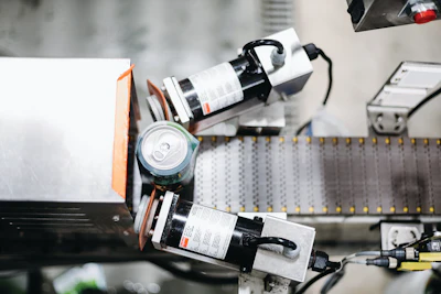 Dual banders ensure that the sleeve is in the right position when it leaves the sleever and enters the shrink tunnel. The first is set to a higher tension than the second to deal with variations in condensation or moisture on the cans.