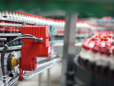 Coca-Cola HBC Austria saved 75% of the energy consumed with its previous drive and control technology by installing SEW-Eurodrive’s Movigear mechatronic drive system.