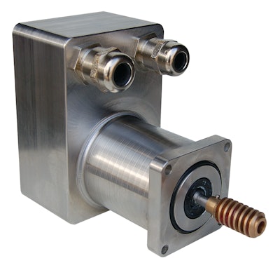 A combination motor/enclosure unit has complete sealing for the back cover and cable gland entries and shaft sealing to comply with IP69K water pump use.