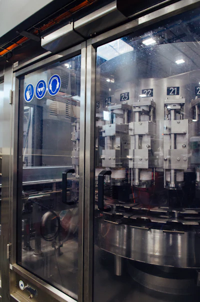 The Can C includes 27 volumetric filling heads and six seaming heads.