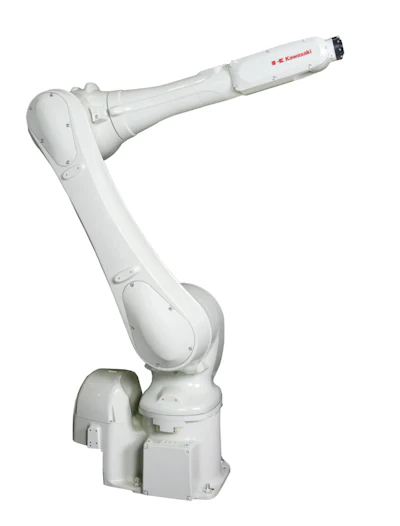 The RS013N six-axis robot from Kawasaki Robotics.