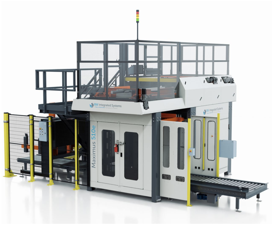 The pack ML-enabled machine utilizes layer forming technology and features a small footprint with an interactive operator interface that allows for better collection of information.