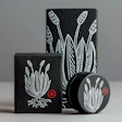 For its Herbal Tattoo Series products, the brand chose industrially compostable Sulapac Nordic Collection by Quadpack.