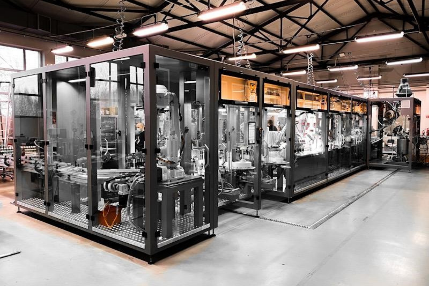 Unilogo Robotics&rsquo; Cleanline packaging system targets liquid product CPGs in industries like cosmetics, pharmaceuticals, and household cleaners and chemicals.