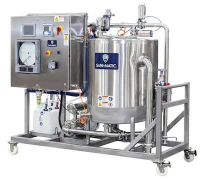 Small, portable CIP mini systems can enable producers to get cleaning results within their budget needs.