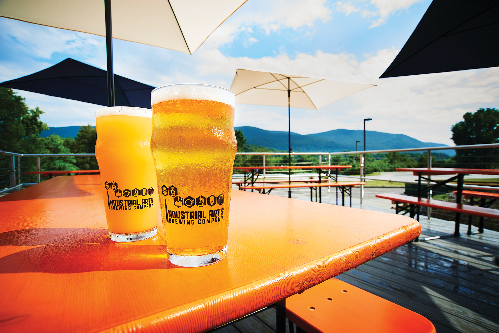 The high volume of hops used to make Industrial Arts&rsquo; hazy IPA required some innovative thinking to optimize brewing.