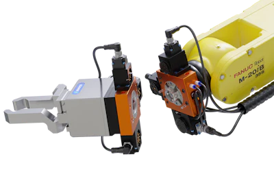 The QC-29 Robotic Tool Changer from ATI has been engineered for the 25- to 35-kg payload class of robots.