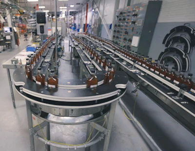 Bottling operations at Beam Suntory span nine separate filling, capping, and case packing lines that share similar and often overlapping, but not identical, inventories of change parts like guard rails, starwheels, and timing screws.