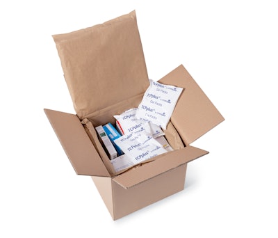 The packaging is suitable for healthcare and food & beverage applications.