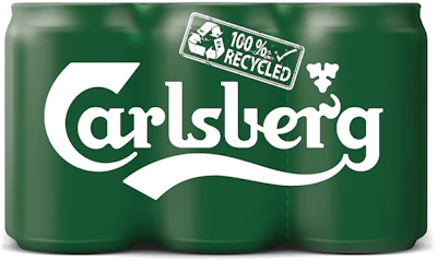 The development of 100% recycled PE content for shrink film took a lot of effort on the part of Carlsberg and a key supplier.