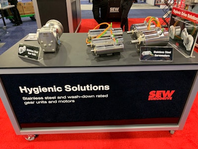 Stainless steel motors SEW Eurodrive