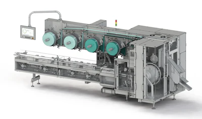 The modular CHS packaging machine, developed specifically to wrap chocolate products gently at high speeds, was installed and commissioned at Orkla’s Vaajokoski plant in early 2021.