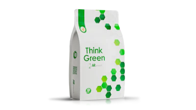 Side View2 Large Flat Bottom Pouch Advanced Recycling