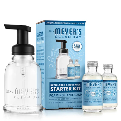 Household Products—Mrs. Meyer's Clean Day Foaming Hand Soap Starter Kit from SC Johnson Lifestyle Brands.