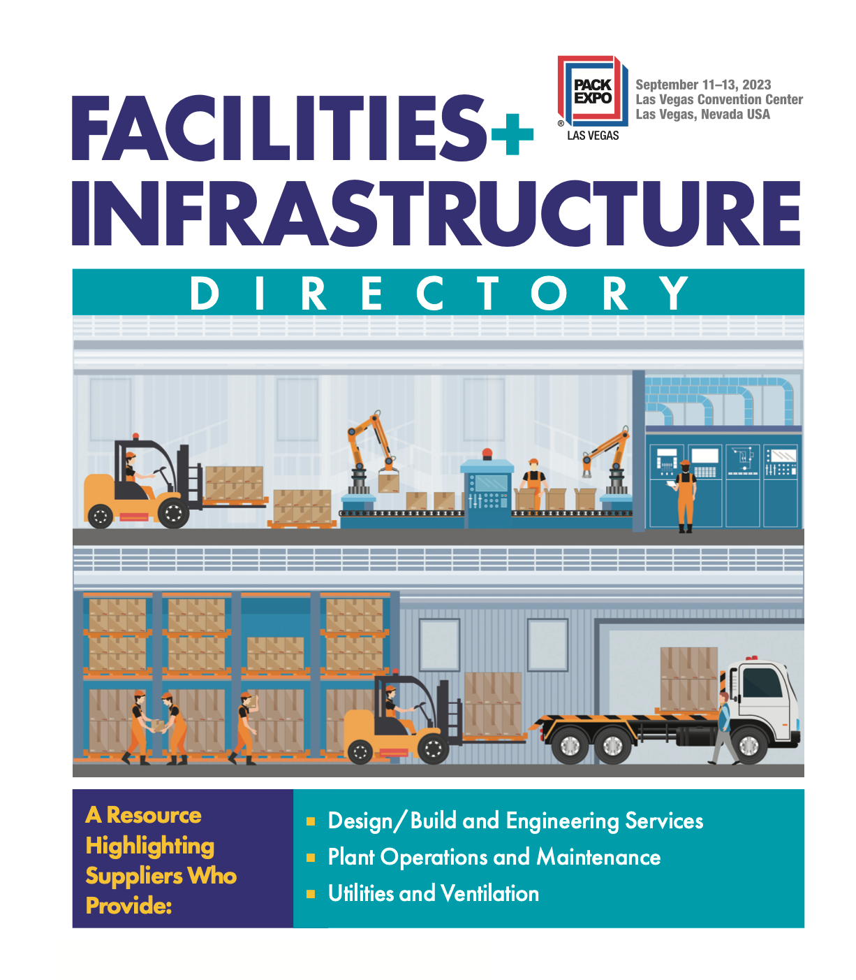 Pro Food World 2023 PACK EXPO Facilities & Infrastructure Directory