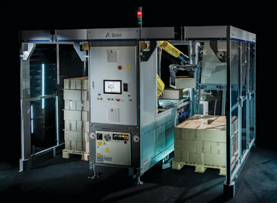 Packaging Robotics: Sidel’s RoboAccess_Pal S palletizer