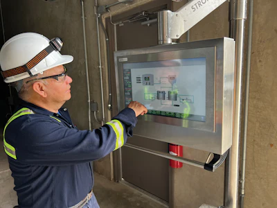 Wastewater capabilities in the area couldn’t handle what the new facility would produce, so SunOpta’s employees are operating the site’s own wastewater treatment plant.