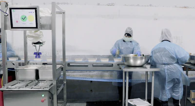 Robotics e-commerce meal kits Sunbasket