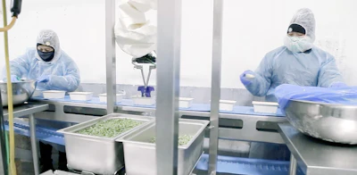 Robotics meal kits assembly Sunbasket