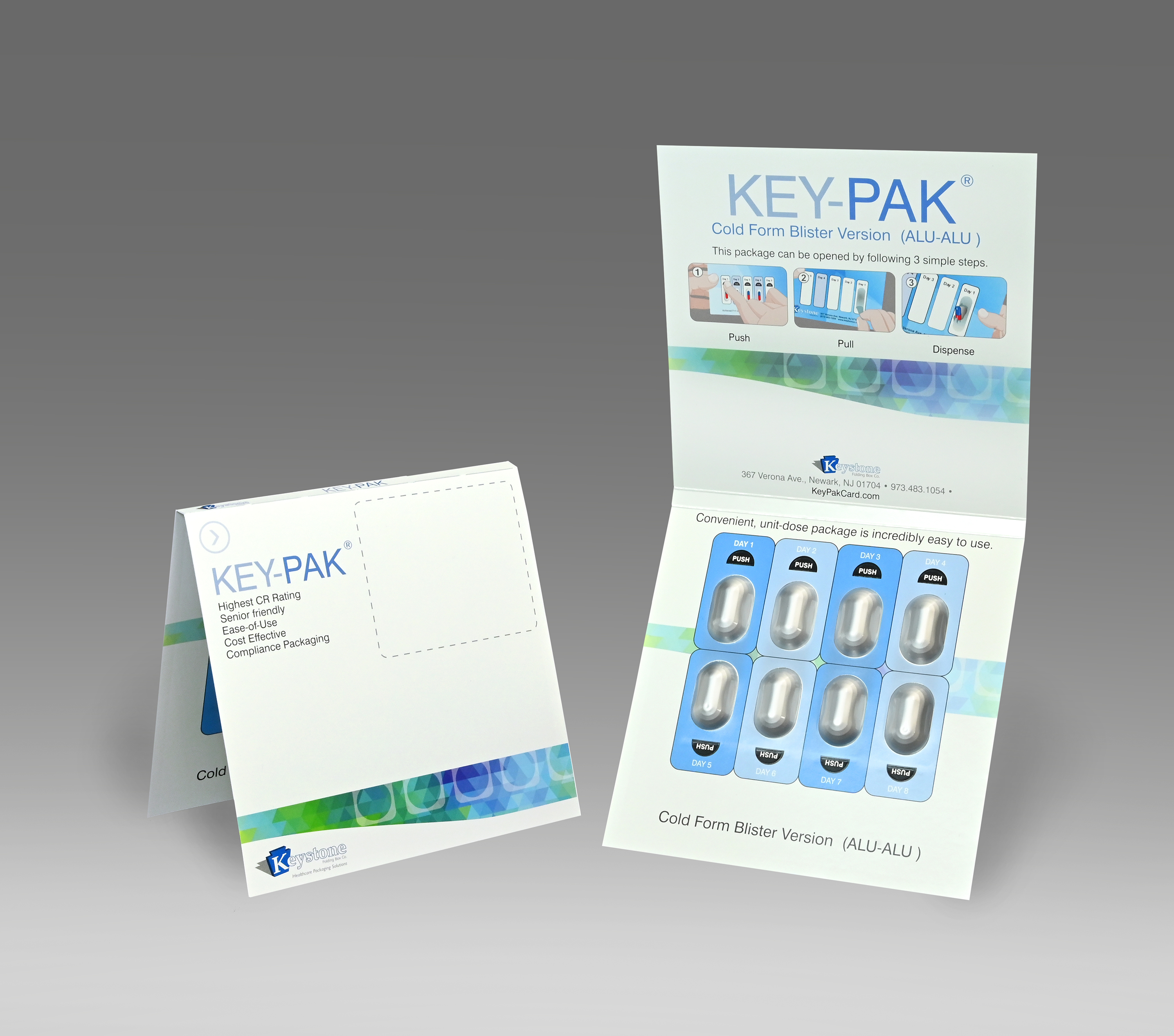 Key Pak With Cold Form
