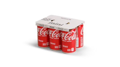 Liberty's most recent switch to paperboard before this week's announcement was for six packs of mini-cans in 2022.