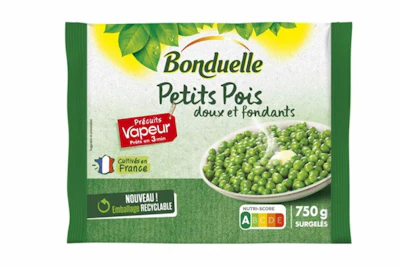 Bonduelle's switch to PE packaging for its frozen products falls in line with its plan to have 100% recyclable or reusable packaging by 2025.