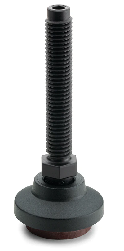 One of Elesa's leveling feet.