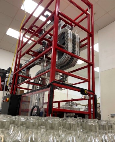 Consolidated Mills also purchased a side-grip lowerator designed to safely lower containers from high elevations