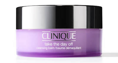 Packaging for Clinique’s Take the Day Off Cleansing Balm incorporates PCR from advanced recycling technologies. Image courtesy of The Estée Lauder Companies