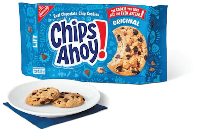 On the new original recipe pack, a combination of improvements include updates to the logo, an updated image of the cookies themselves, and more prominent background graffiti reflecting the brand personality with a matte packaging finish.
