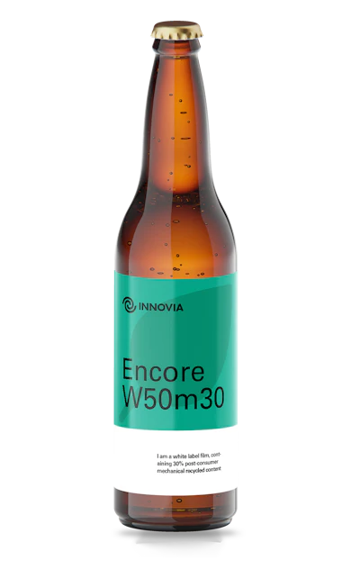 Encore W50m30 Glass Bottle White