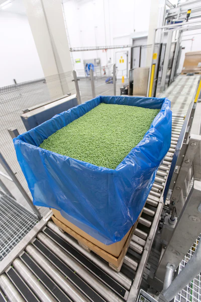 Foodhills frozen peas Sweden