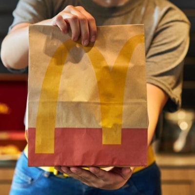McDonald's franchisee Arcos Dorados' new primary bags and burger wrappers are biodegradable, compostable, and recyclable.