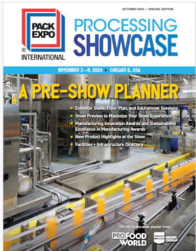 Pro Food World 2024 PACK EXPO Processing Showcase