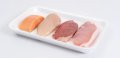Fully Compostable Protein Tray from TekniPlex Consumer Products