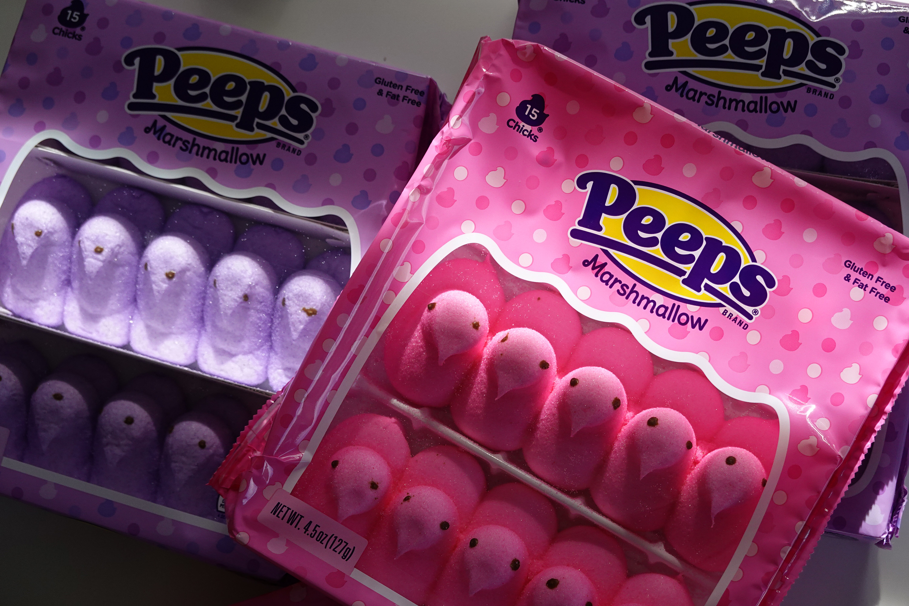 Peeps Containing Red Dye No. 3