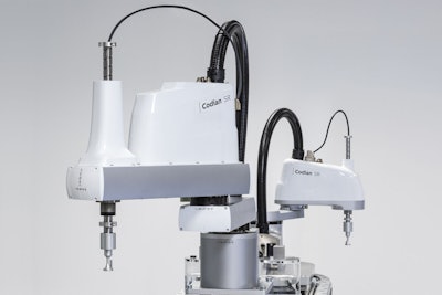 B&R's new Codian SR series offers fast and precise movement in a compact footprint – ideal for tasks like pick-and-place, loading and unloading, assembly and dispensing.