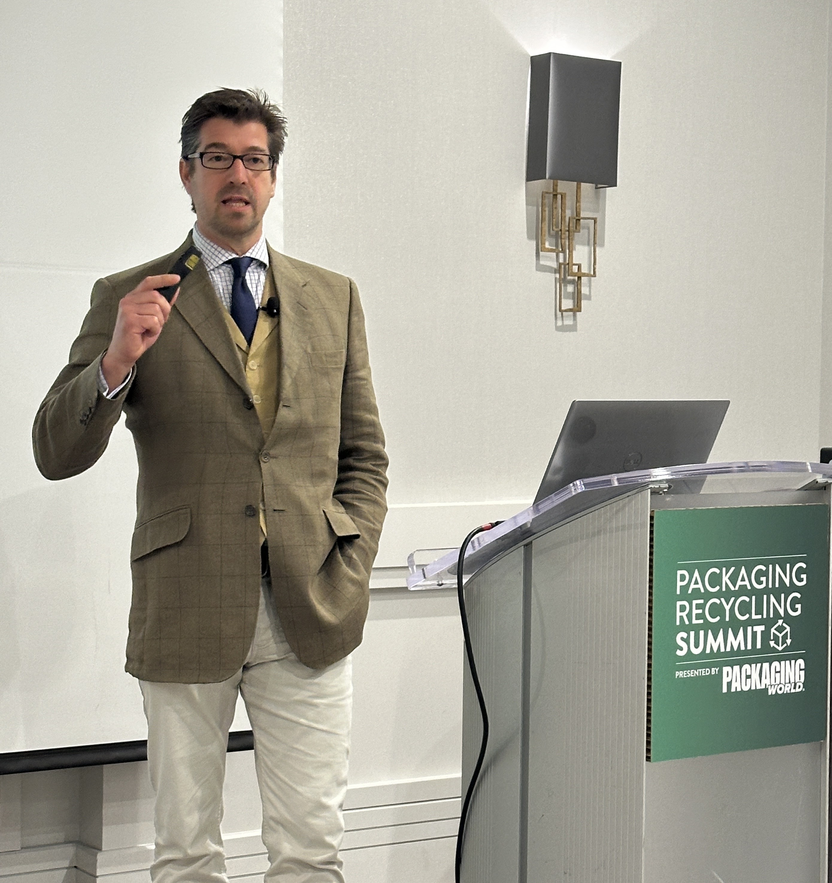 Take-back programs help the industry stay ahead of sustainability regulations, says Duncan Flack, chairman at CiPPPA and global sustainability lead at Honeywell, at the 2025 Packaging Recycling Summit.