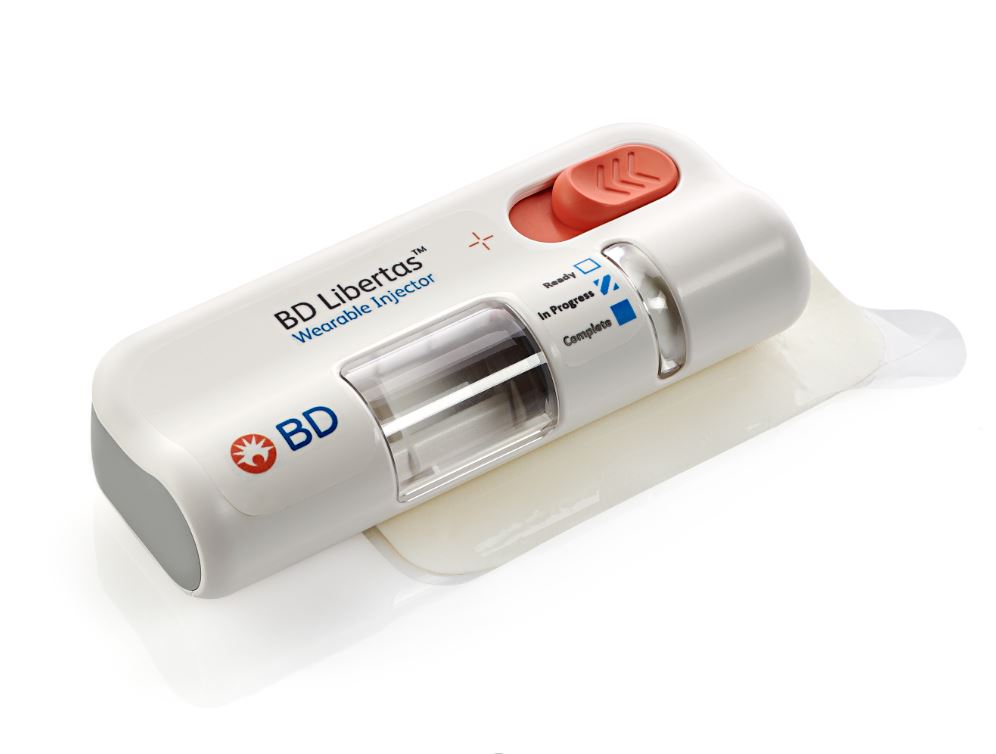 The BD Libertas&trade; Wearable Injector is an innovative, prefilled, patient ready-to-use drug delivery system designed to enable delivery of complex biologics via subcutaneous injection.