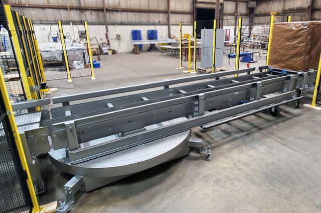 Pack Air Inc.'s Turntable Swing Gate