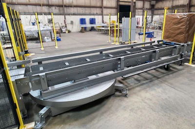 Pack Air Inc.'s Turntable Swing Gate