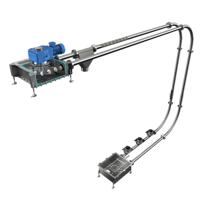 Hapman's CablePro Tubular Drag Conveyor