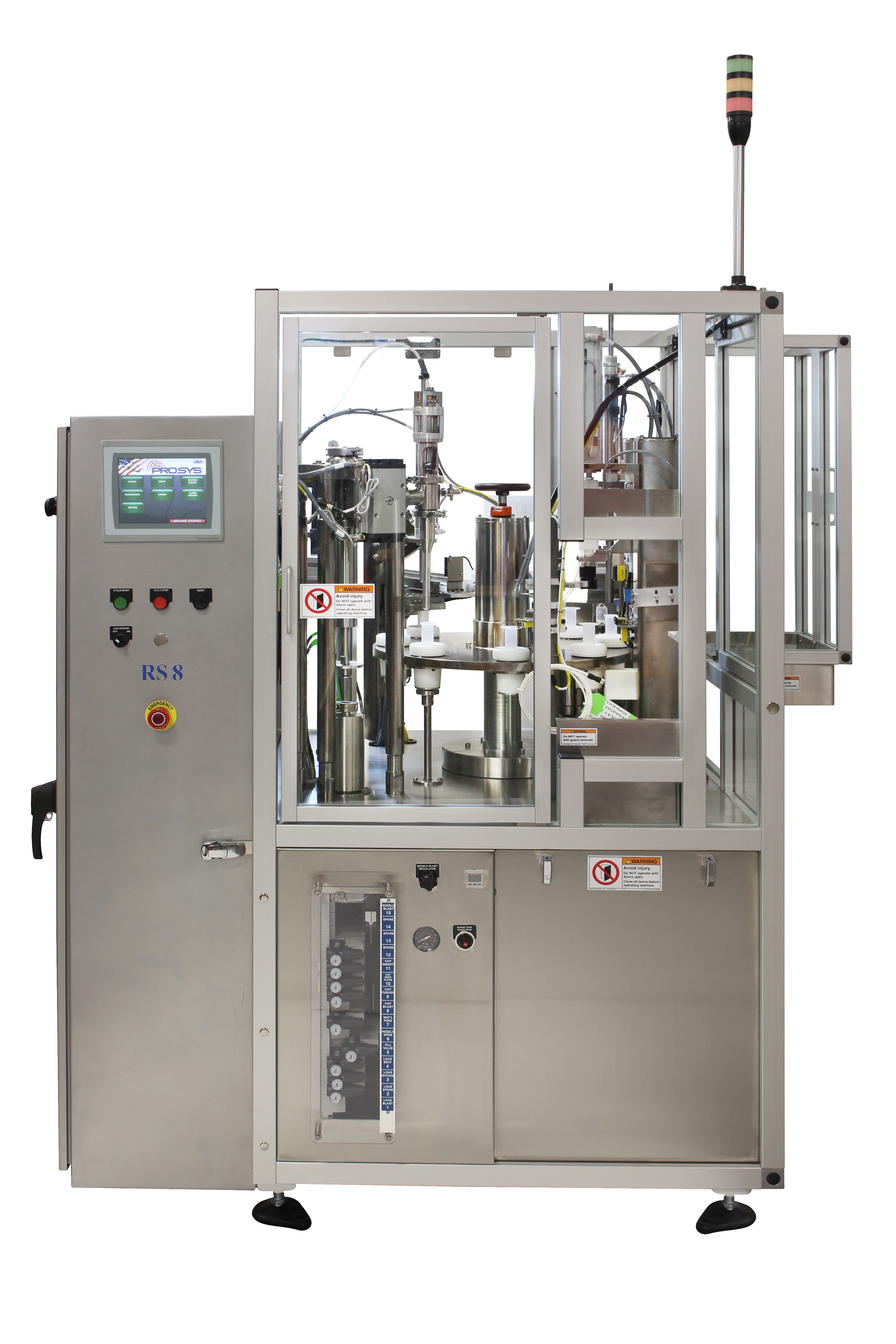 The ProSys Fill RS8 Airless Pump Filler