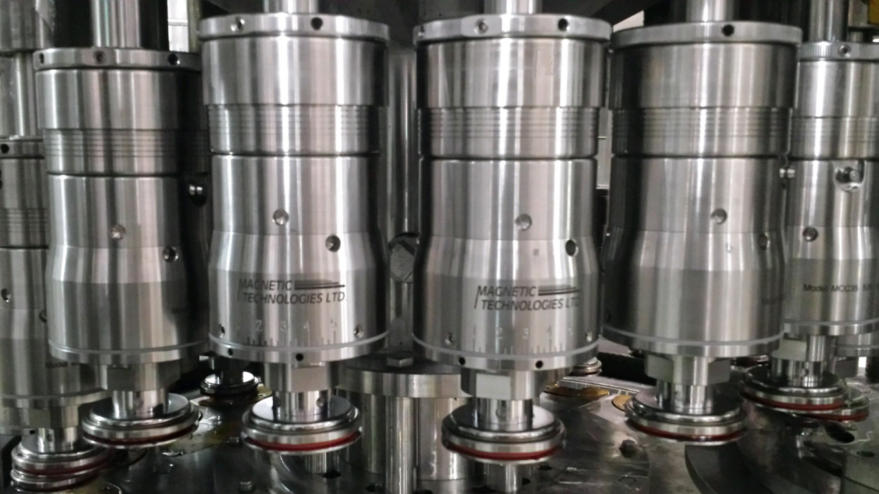 Capper Clutch & Chuck On Krones 24 Head Capper